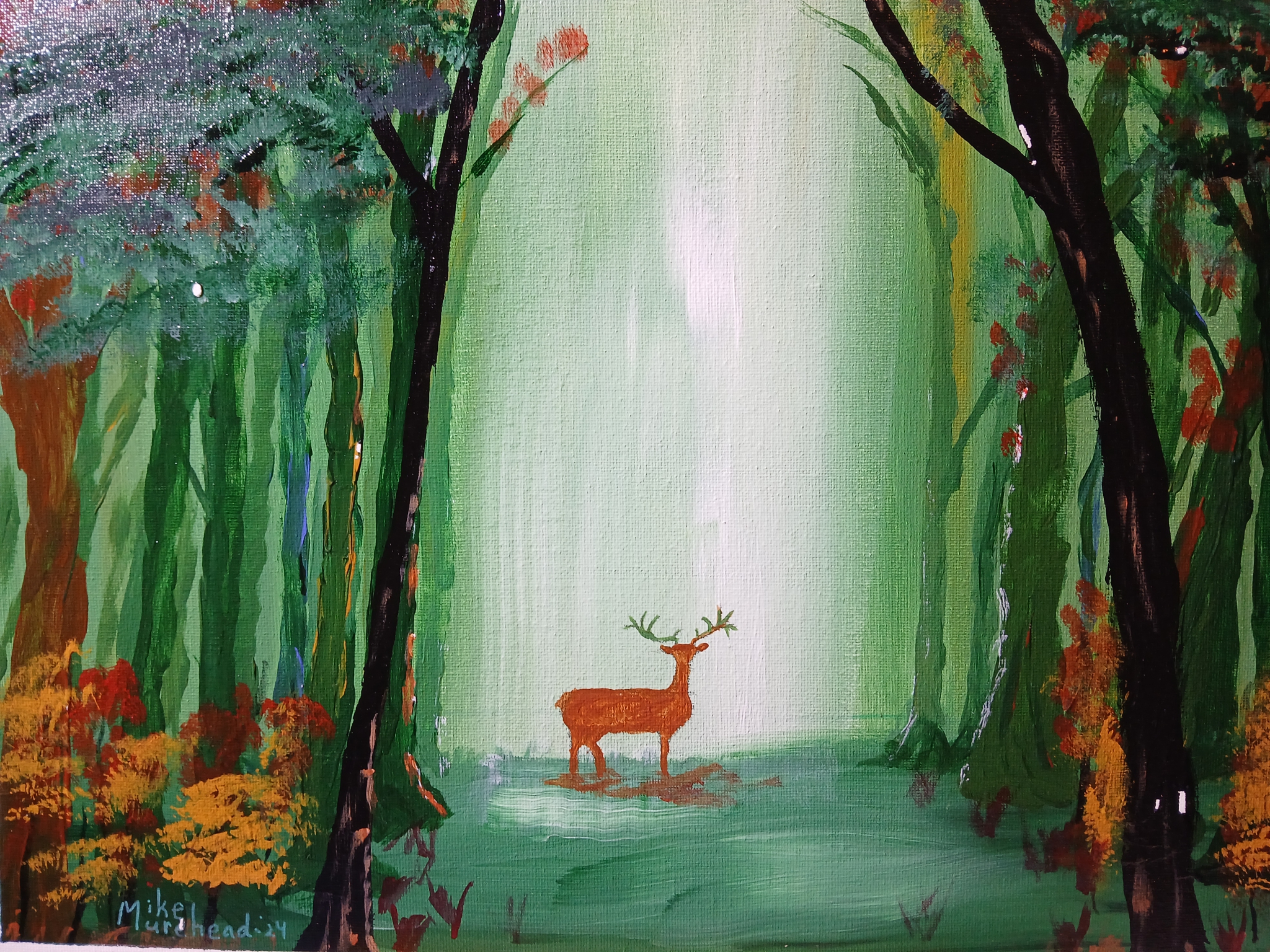 Click here to view Misty Buck by Mike R Murehead