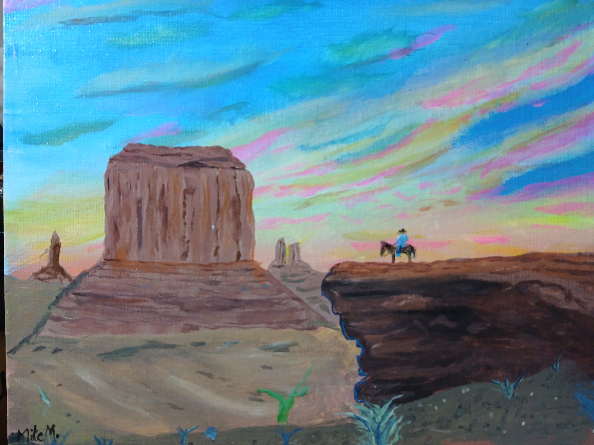 Click here to view Monument Valley Vista by Mike R Murehead
