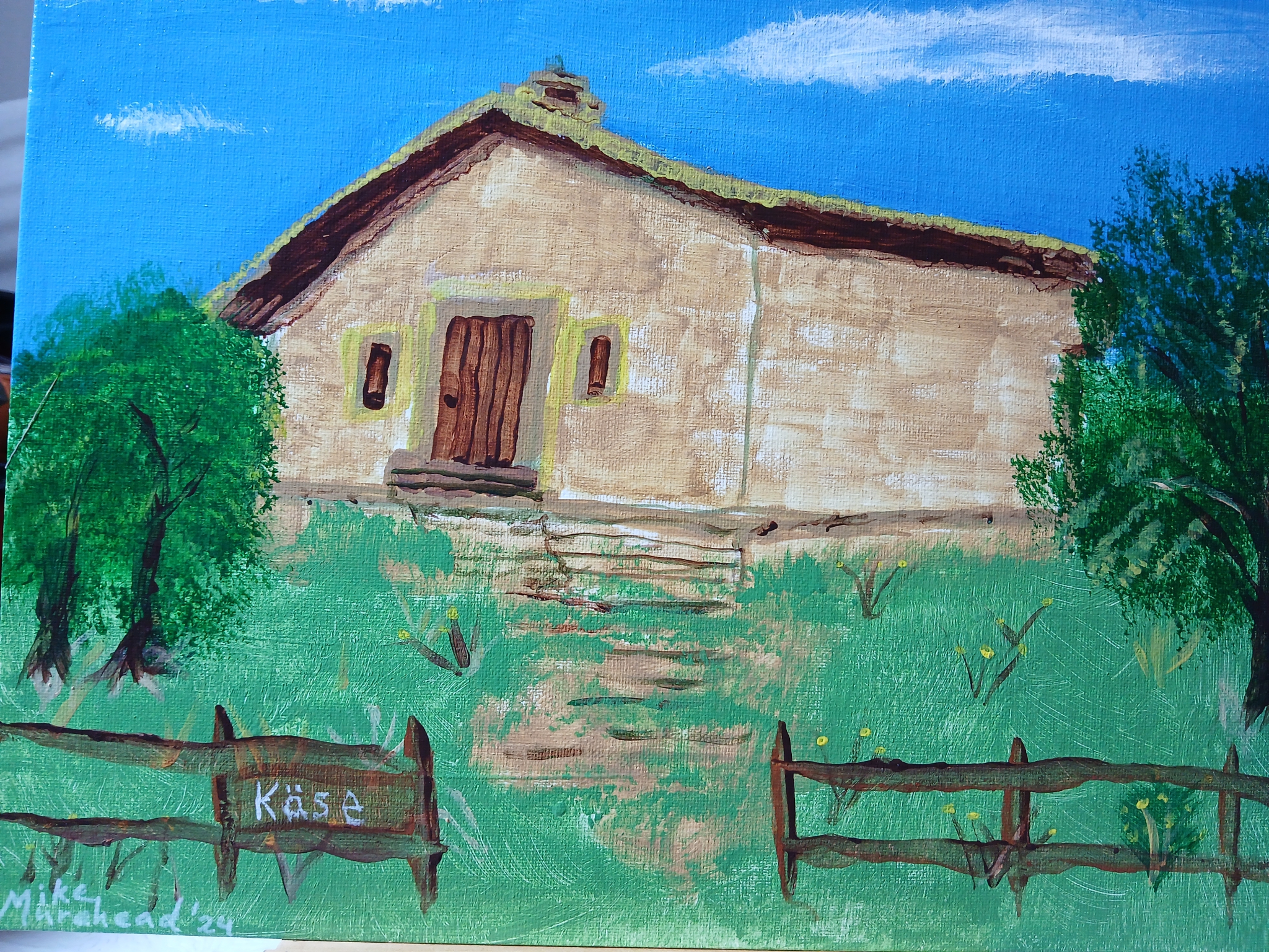 Kasse  -- Cheese House by Mike R Murehead