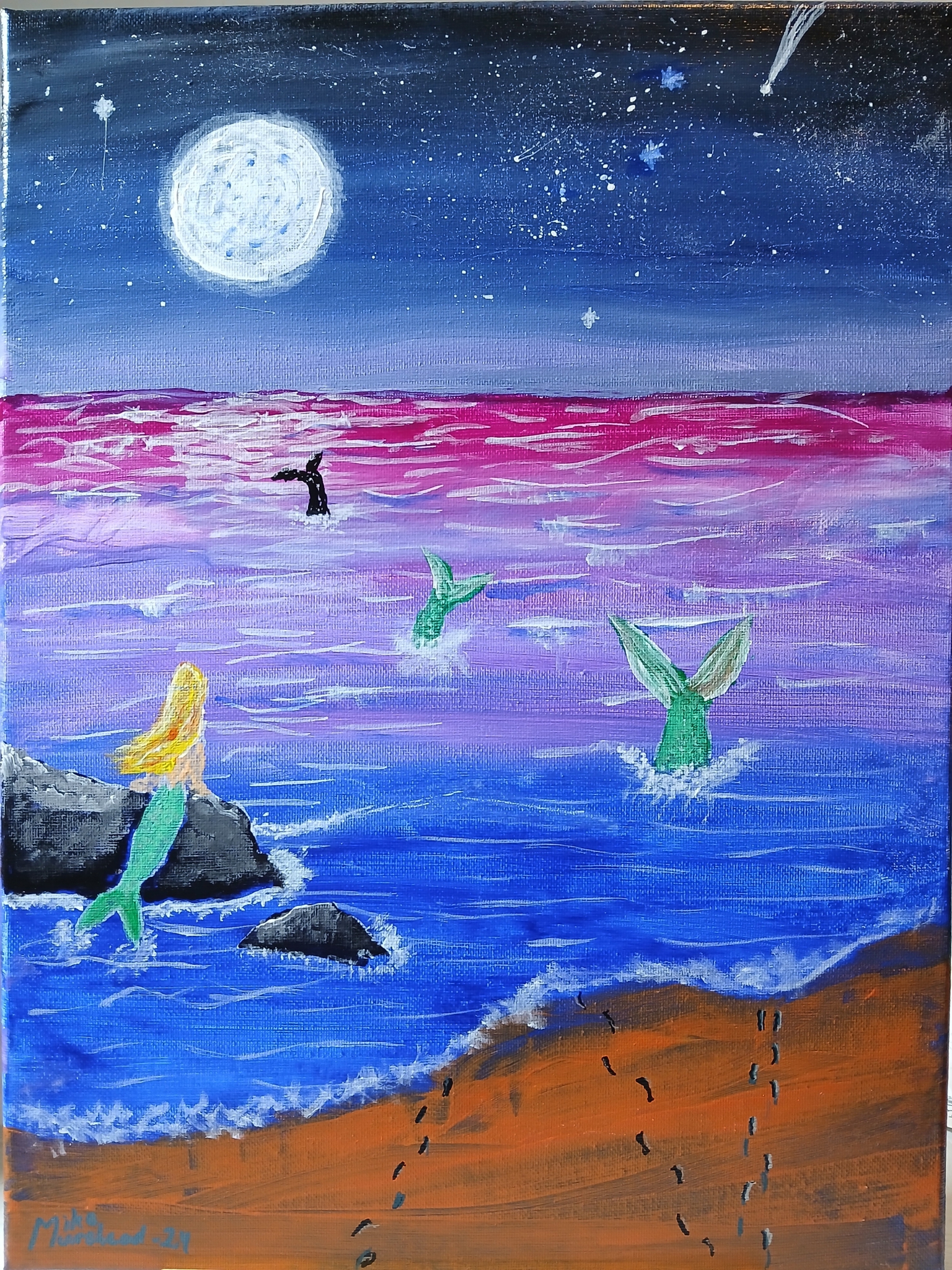 Click here to view Footsteps In The Sand by Mike R Murehead