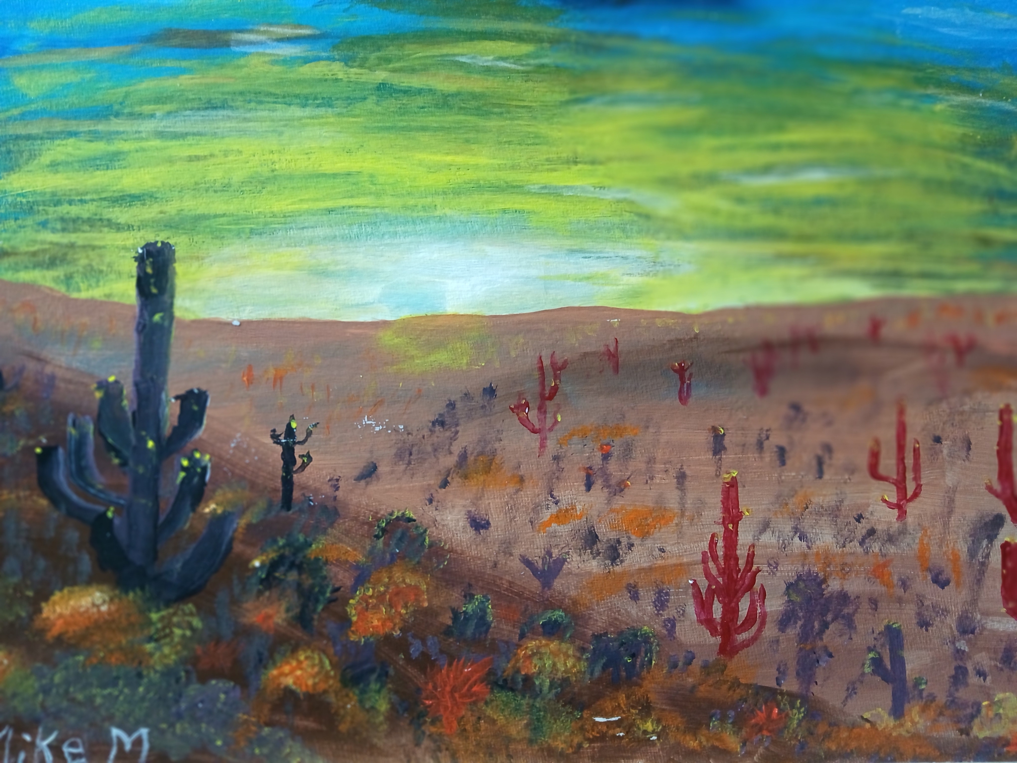 Click here to view Saguaro Sunset by Mike R Murehead